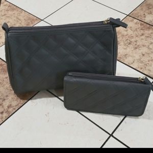 Wallet & Pouch Set